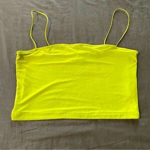 Forever21 cropped tank top juniors sz large